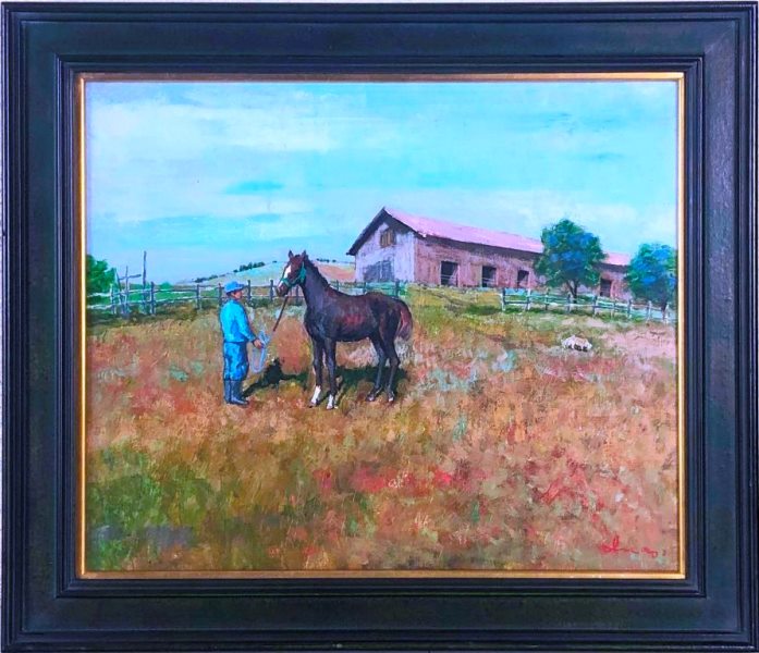 楽天市場】今川和男 「風景」 油彩SM : 小野画廊