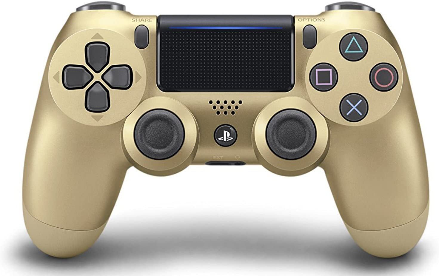 楽天市場】純正ps4ワイヤレスコントローラー (DUALSHOCK 4) ゴールド