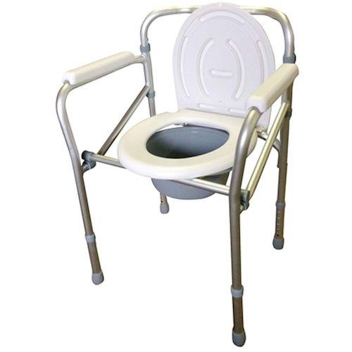 楽天市場】ポータブルトイレ 送料無料 [座楽]背もたれ型SP 標準