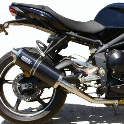 楽天市場】トライアンフ ストリートトリプル675 オーバルステンレス