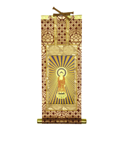 楽天市場】【掛軸】【浄土真宗大谷派(東)】南無不可思議光如来 (脇掛左