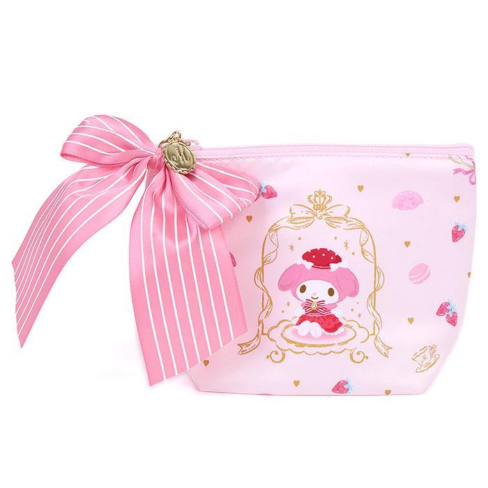 楽天市場】マイメロディ フェイス形ポーチ ポーチ 白いちごのティー