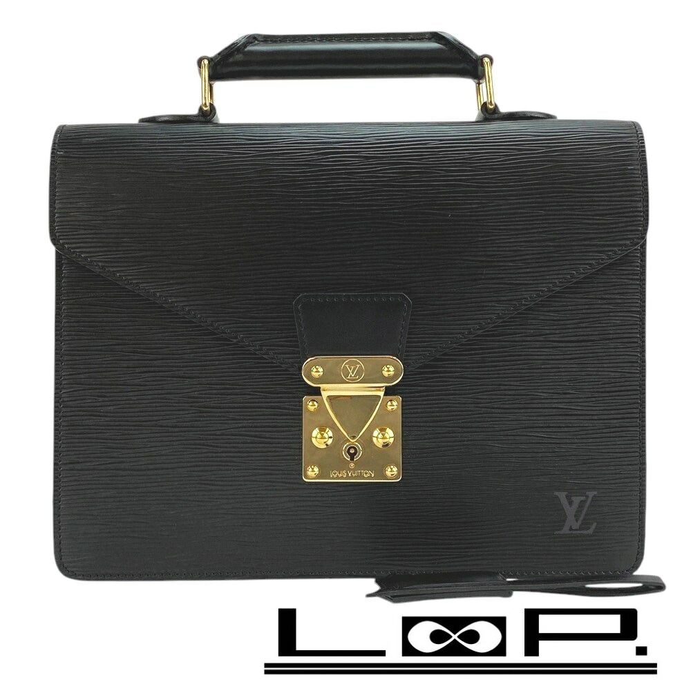 楽天市場】ルイ・ヴィトンエピ:ノワールセルヴィエット コンセイエ