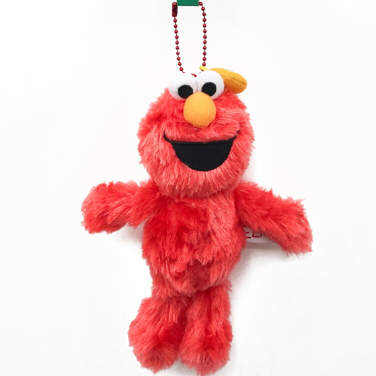 楽天市場】セサミストリート 限定 マスコットキーチェーン エルモ