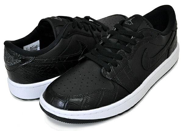 楽天市場】NIKE AIR JORDAN 1 LOW GOLF black/anthracite-gum med