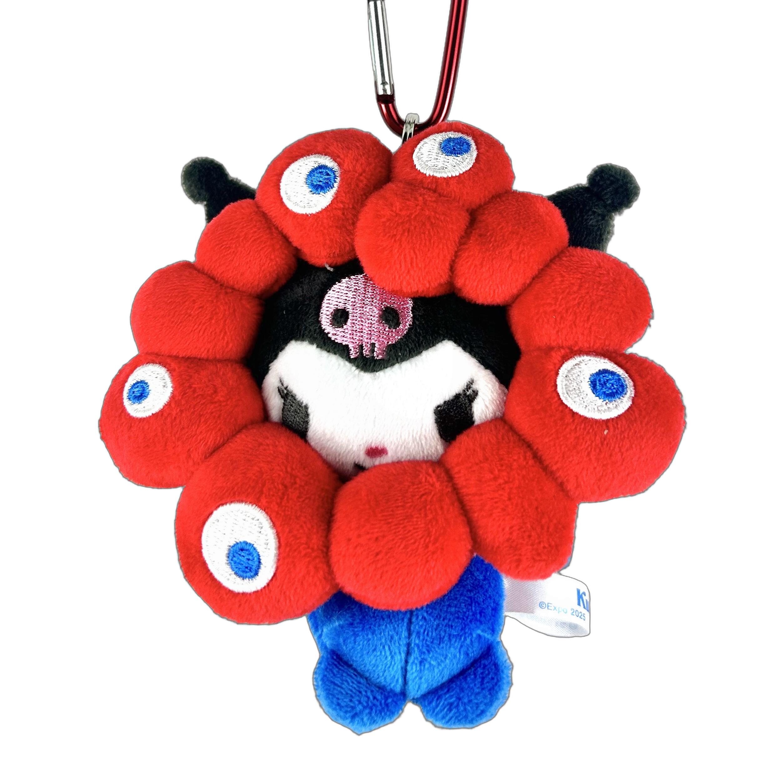 楽天市場】ミャクミャク なりきり ぬいぐるみ ハローキティ カラビナ