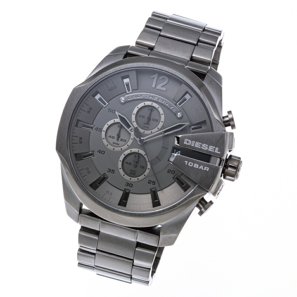 楽天市場】ディーゼル 時計 DIESEL DZ7194ホワイト×シルバー