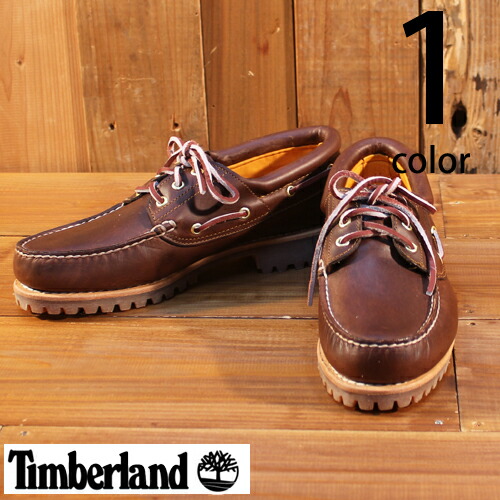 楽天市場】TIMBERLAND 3EYE CLASSIC LUG Burgandy/bur 50009
