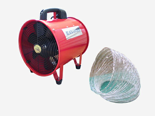 楽天市場】ブラックコンドル 送風機 200Φ CJ-200 100V ポータブル