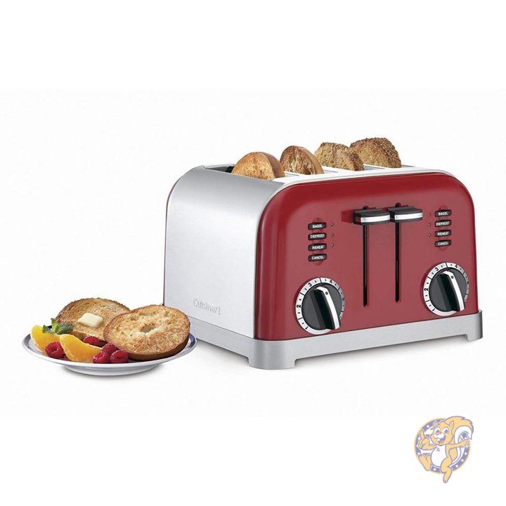 楽天市場】【送料無料】Cuisinart クイジナート メタルトースター(4枚