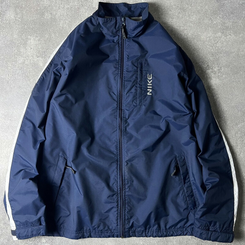 楽天市場】00s NIKE メッシュ ライナー付き フルジップ ナイロン