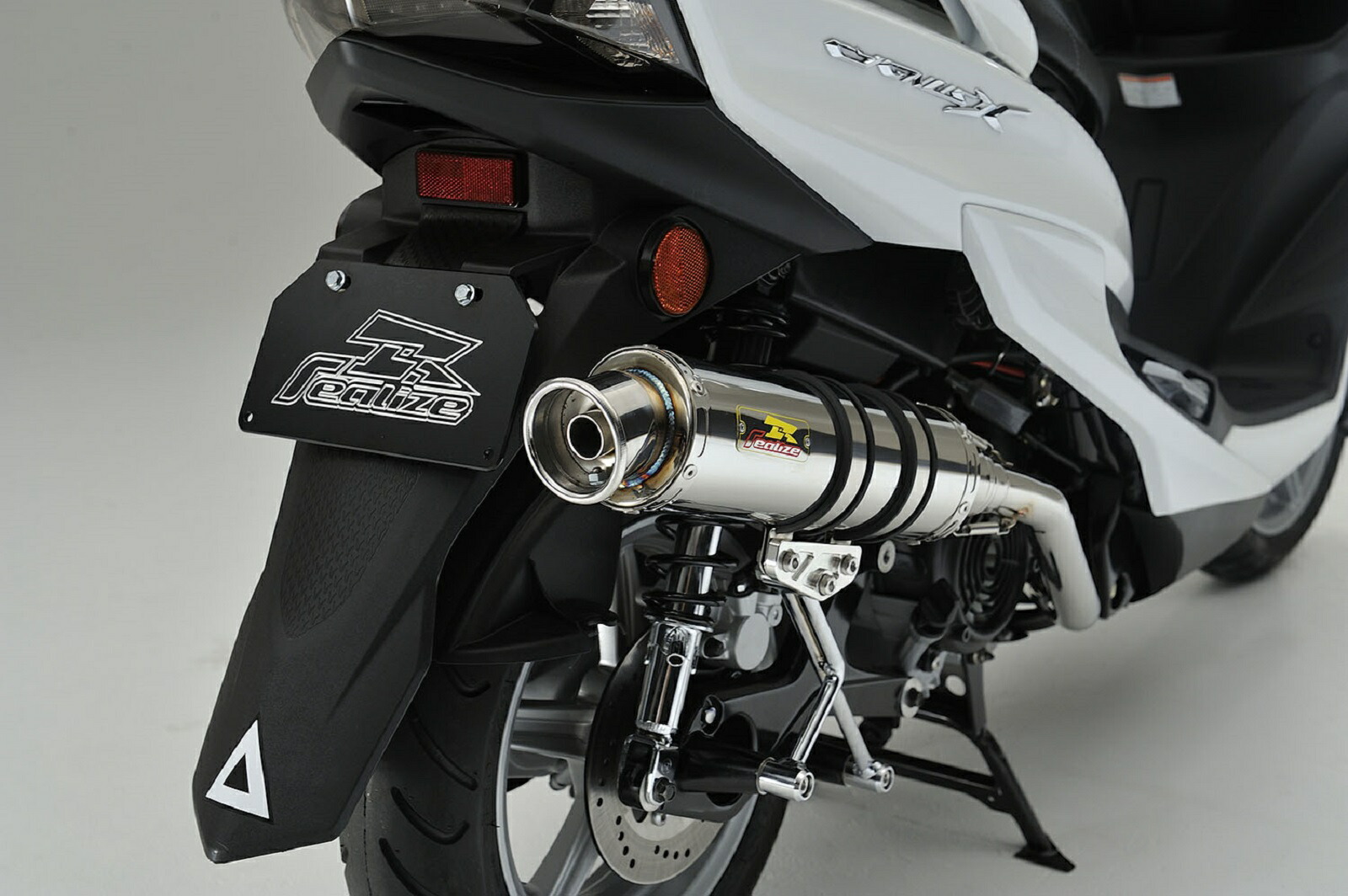 楽天市場】Realize シグナスX バイクマフラー BC-SE12J EBJ-SE44J 1型
