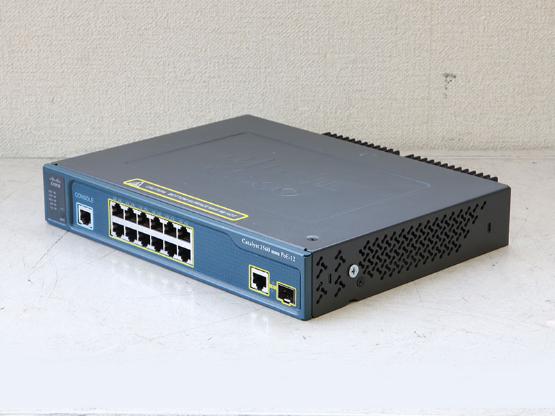 楽天市場】Cisco Catalyast3560シリーズスイッチ WS-C3560-8PC-S : NW工房
