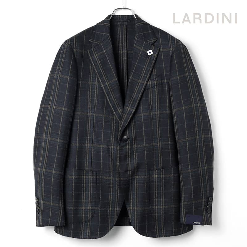 楽天市場】LARDINI / ラルディーニ｜製品染めウールシルクジャカード6B