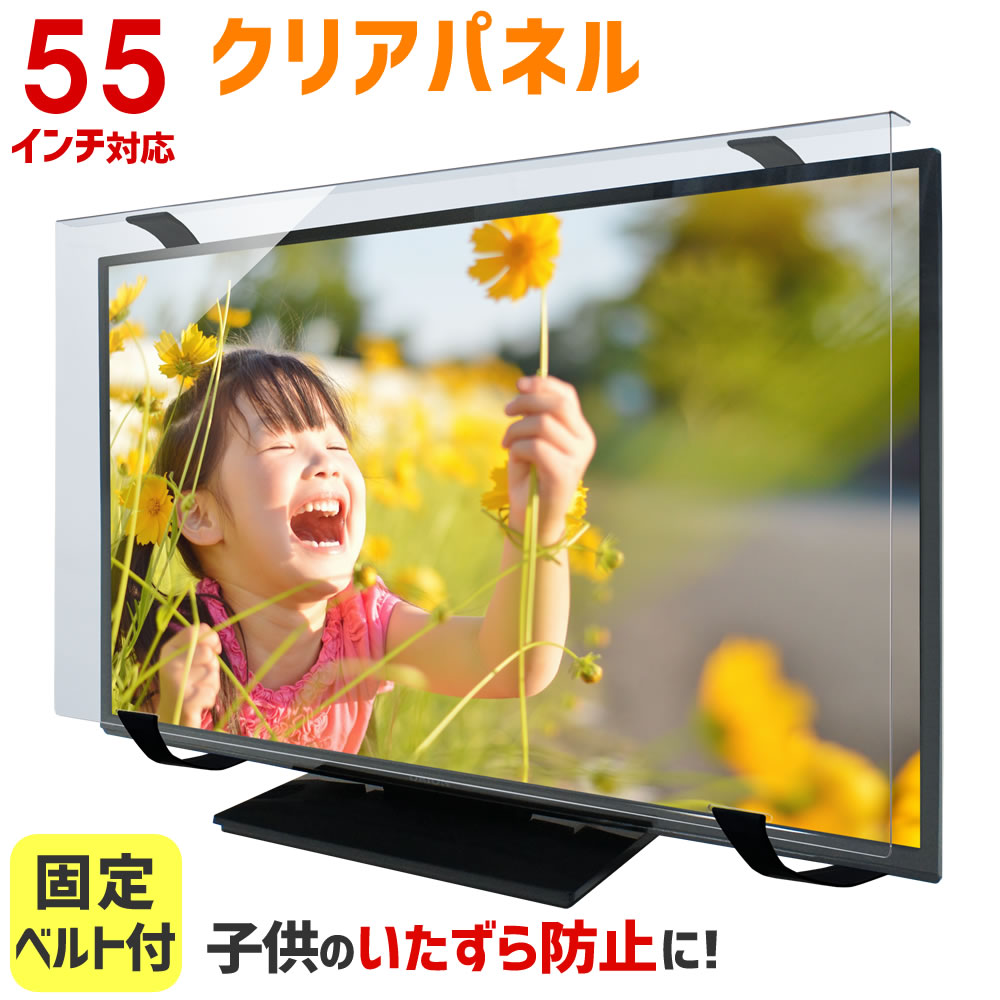 楽天市場】有機ELテレビ保護パネル 55インチ 55型 クリアパネル 固定