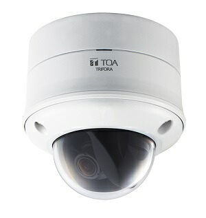 楽天市場】TOA ドーム型フルHDネットワークカメラN-C5220-3 : 音響