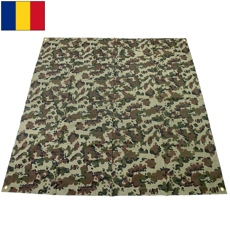 楽天市場】トルコ軍放出品 テントシート 軍幕 シェルターハーフテント