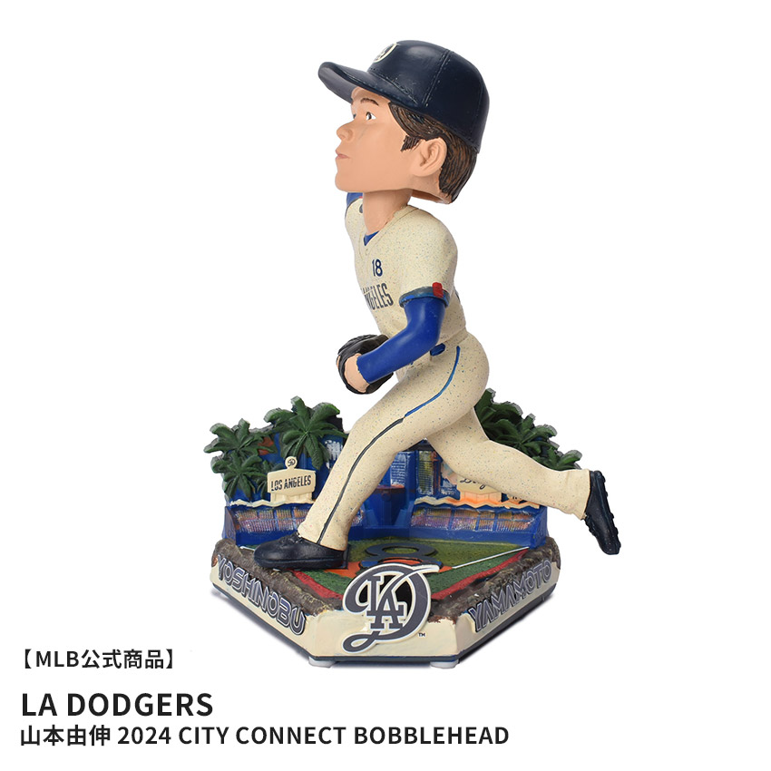 楽天市場】【MLB公式商品】 MAJOR LEAGUE BASEBALL BOBBLEHEAD LOS