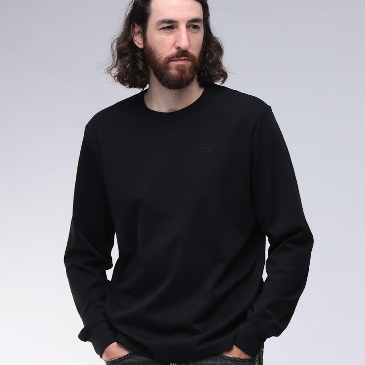 楽天市場】DIESEL ディーゼル ロングTシャツ ロンT 全2色 T-CRAOR-LS