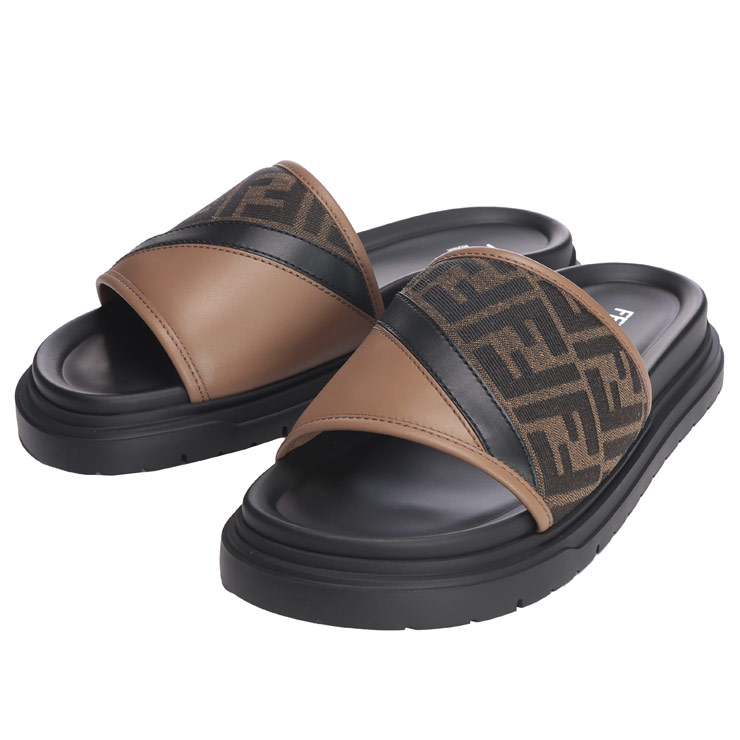 楽天市場】フェンディ FENDI サンダル ブラック メンズ 大きいサイズ