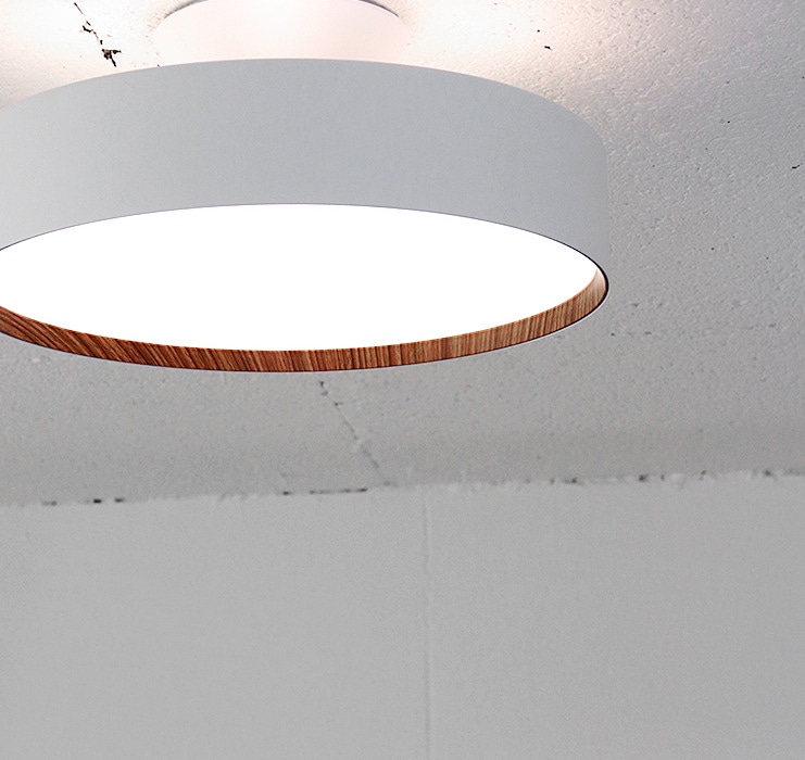 グロー LED シーリングライト (サイズ6～8畳用 カラーブラック/ライト