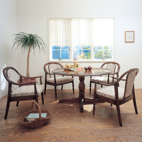 コロニアルシリーズ 円形ダイニングテーブル | リグナ通常品