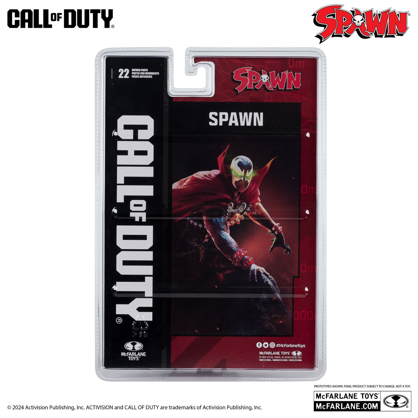 マクファーレン コール オブ デューティ スポーン 7インチ アクション