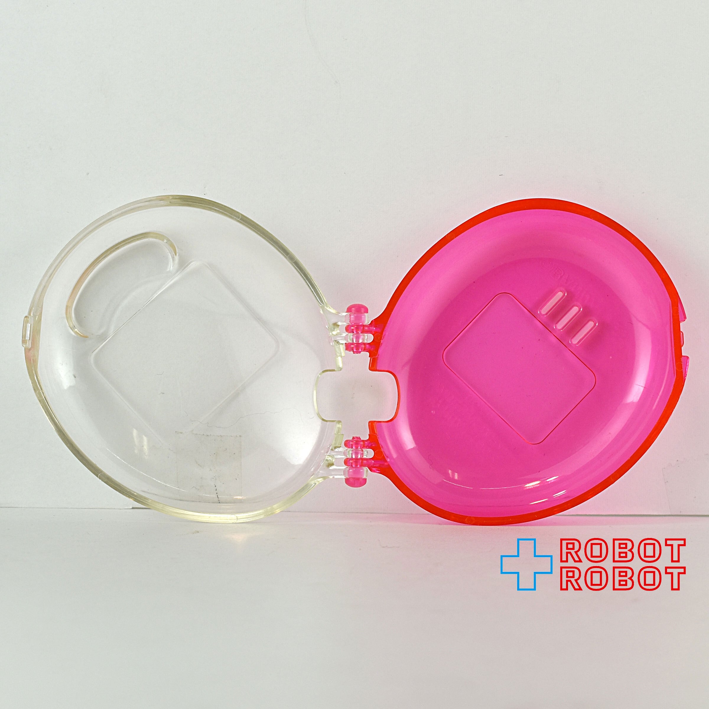 バンダイ たまごっち オスっち＆メスっち用 クリアケース 赤＆青セット