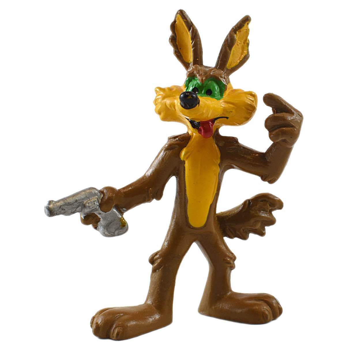 ブリー社 ルーニー・テューンズ ワイリー・コヨーテ ピストル持ち 緑目