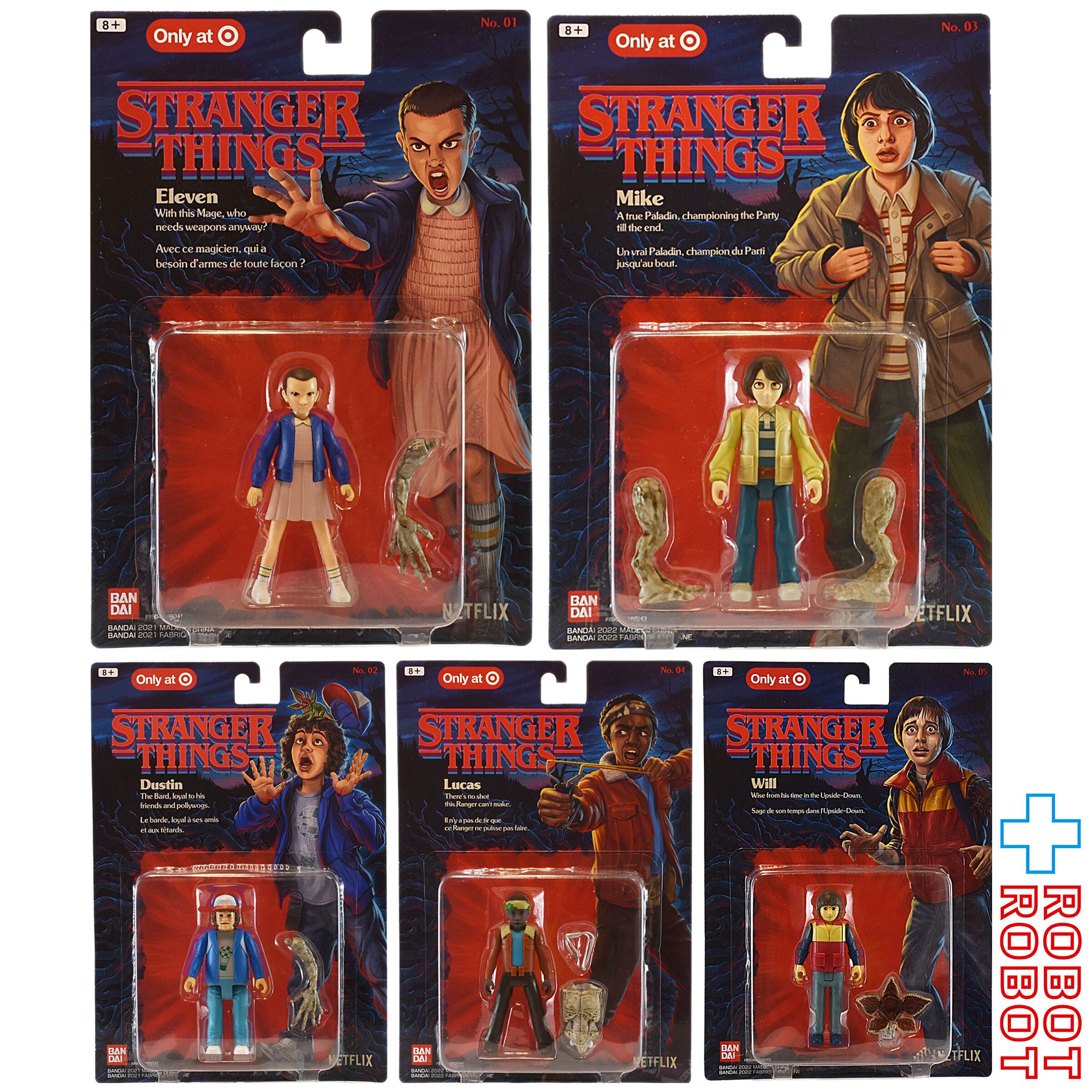 ストレンジャー・シングス 未知の世界 USバンダイ 4インチ