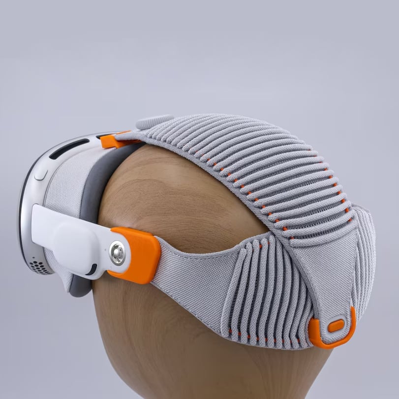 Apple Vision Proを快適にするヘッドストラップ、ヘッドバンドを構築