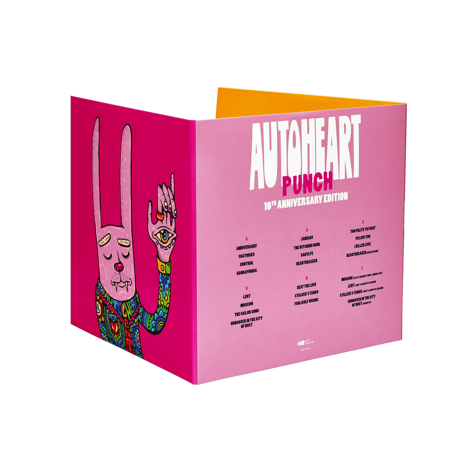 Punch (10th Anniversary Edition) - Tangerine Orange Vinyl Triple