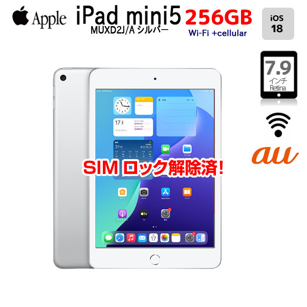 中古iPad SIMロック解除済】Apple iPad mini5 MUXD2J/A A2124 第5世代