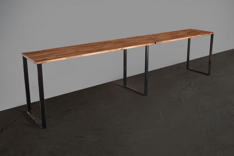 鉄脚】ロの字脚 ハイカウンター用 テーブル脚木材通販（無垢材・集成材