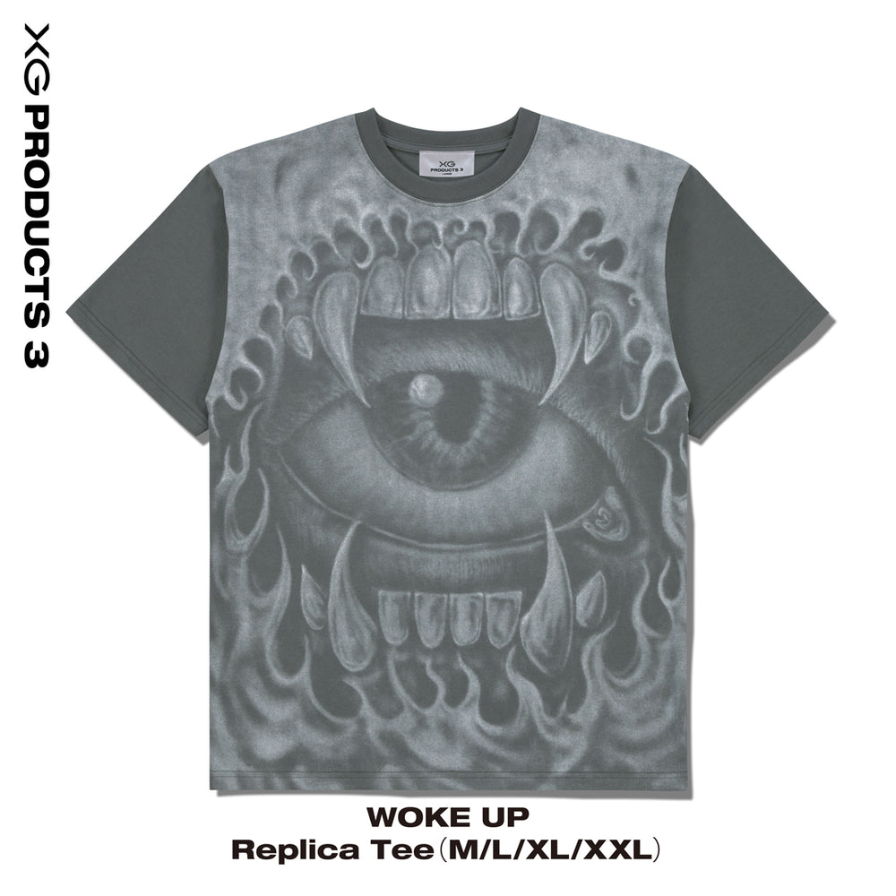 WOKE UP Replica Tee（M/L/XL/XXL） – XGALX OFFICIAL SHOP