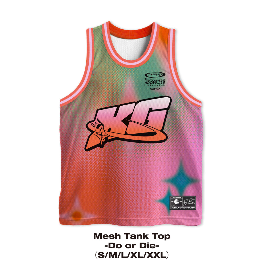 Mesh Tank Top -Do or Die- – XGALX OFFICIAL SHOP