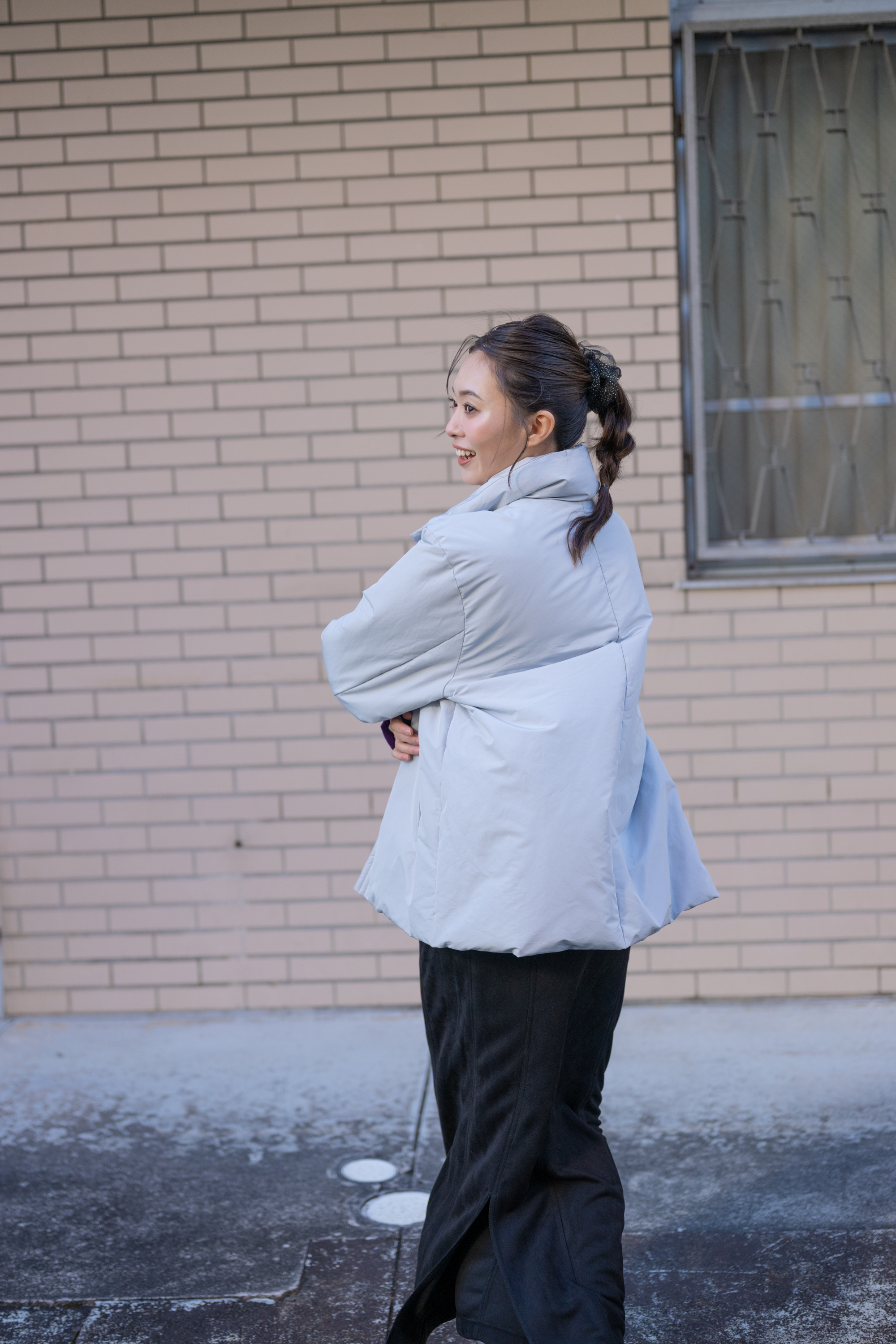 スタンドカラーダウンジャケット - YEVS