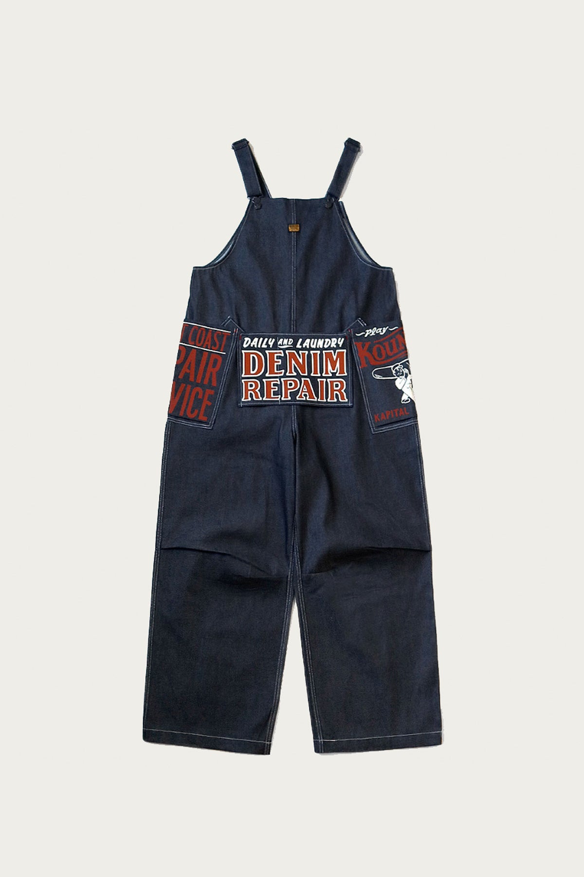 Kapital 11.5oz Denim AD Overall | Indigo | Canoe Club