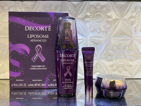 コスメデコルテ〉リポソームアドバンスト パープルリボンセットのご