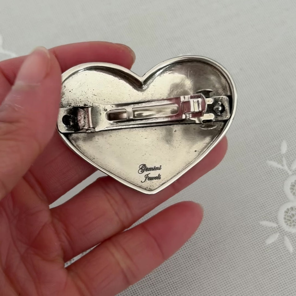 Heart Hair Clip – Gemini Jewels