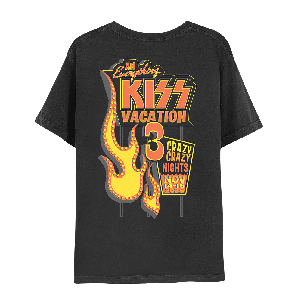 Kruise Landlocked In Vegas T-Shirt - KISS Official Store