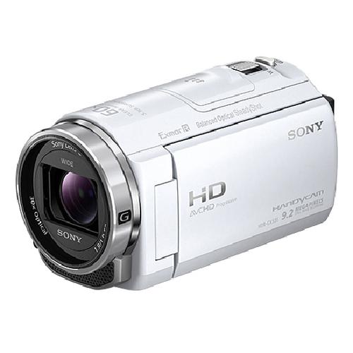 ソニー HDR-CX535 ホワイト | ビデオカメラ