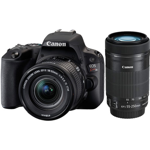 キヤノン EOS Kiss X9 Wｽﾞｰﾑｷｯﾄ ﾌﾞﾗｯｸ【2420万画素】 デジタル一眼レフ