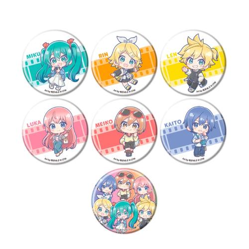 初音ミク×カメラのキタムラ オリジナル缶バッジ ミニキャラ描き下ろし