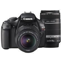 キヤノン EOS Kiss X50 ダブルズームキット ブラック | デジタル一眼レフ