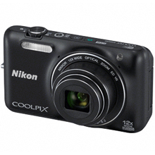 ニコン COOLPIX S6600 ﾌﾞﾗｯｸ【1602万画素】 コンパクトデジタルカメラ