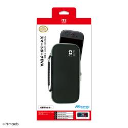 MAX GAMES 【Switch 2】 専用スマートポーチEVA ブラック×グレー BEEP