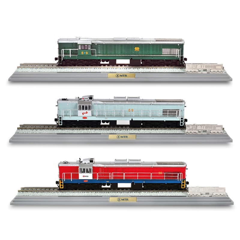 1:87 G16型號 機車 56号 HOゲージ ディーゼル機関車 香港 MTR 1:87
