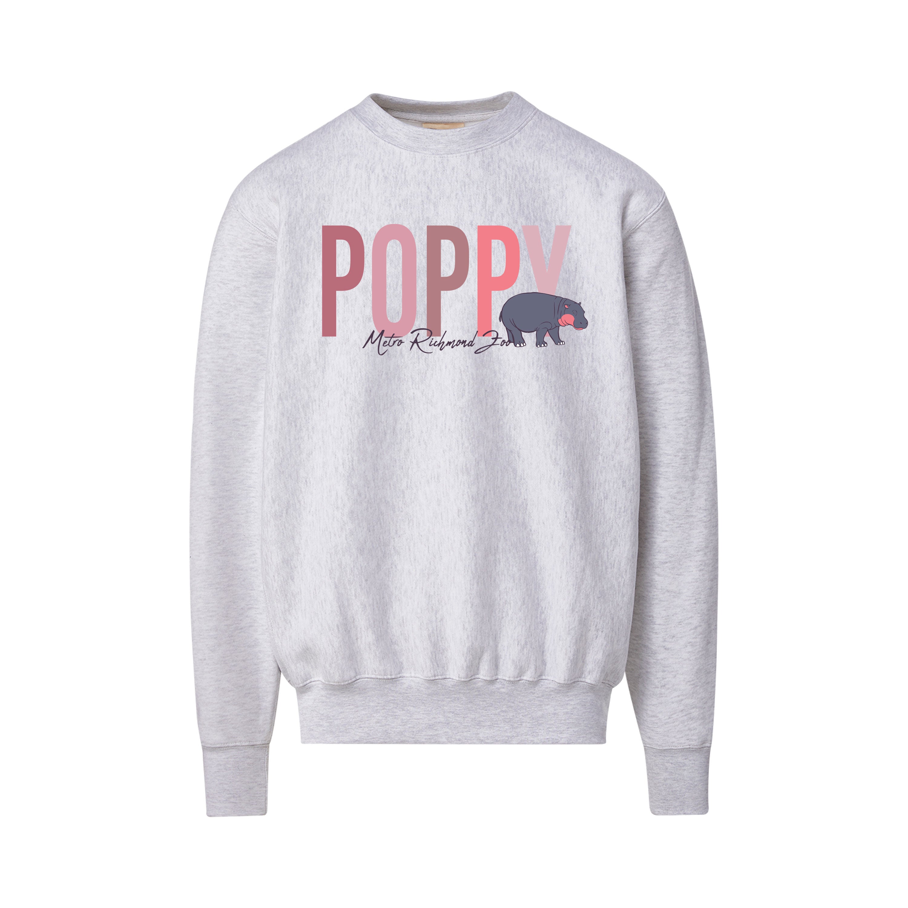 Sweatshirt Adult POPPY Name – Metro Richmond Zoo