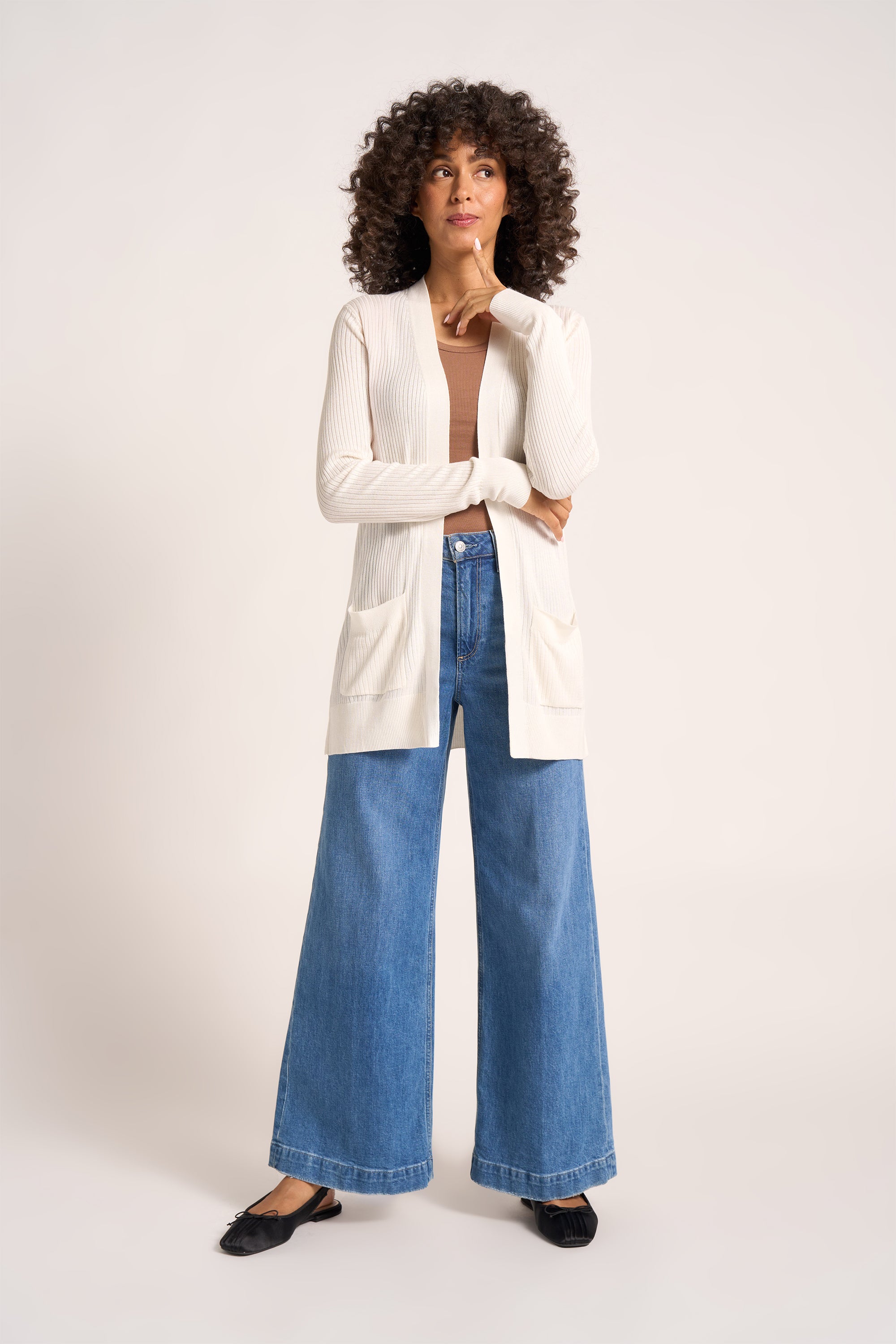 COLFAX CARDIGAN - VELLUM – mattym